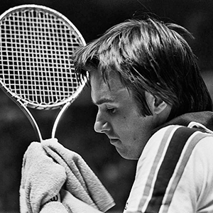 Signed Jimmy Connors Racket